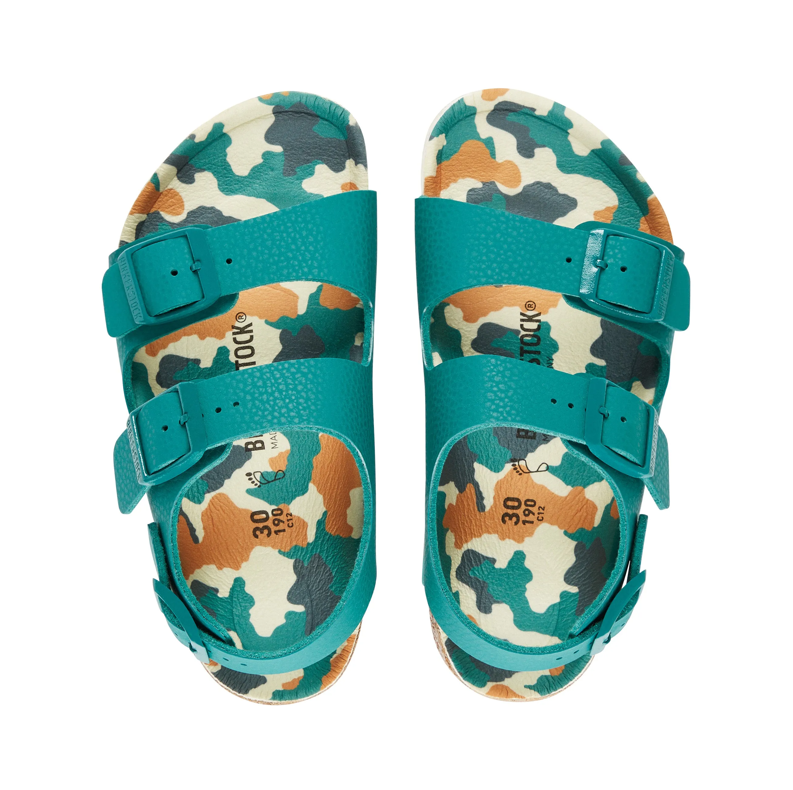 Milano Kids Camo Dark Teal Birko-Flor