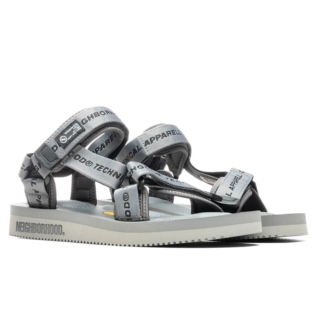 Neighborhood X Suicoke SI . OG-022V2 NR-Sandal - Grey