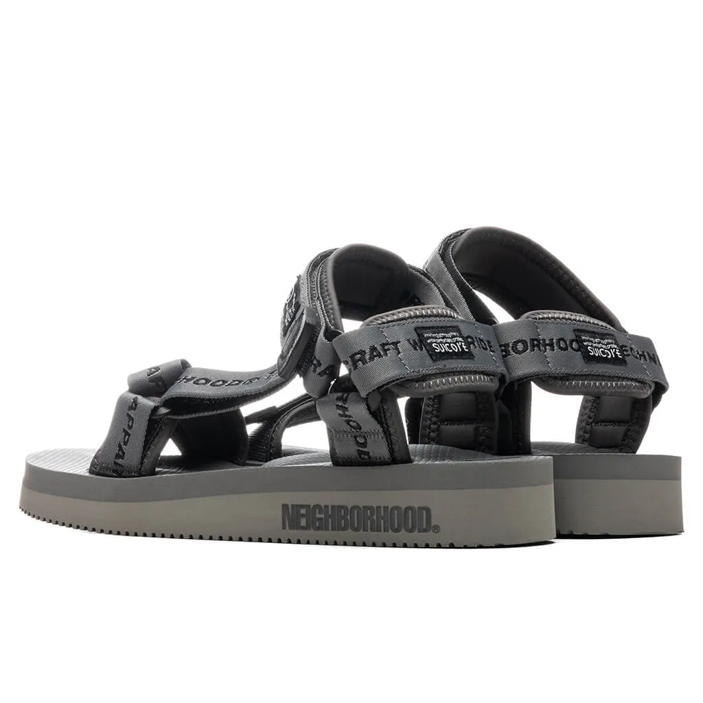 Neighborhood X Suicoke SI . OG-022V2 NR-Sandal - Grey