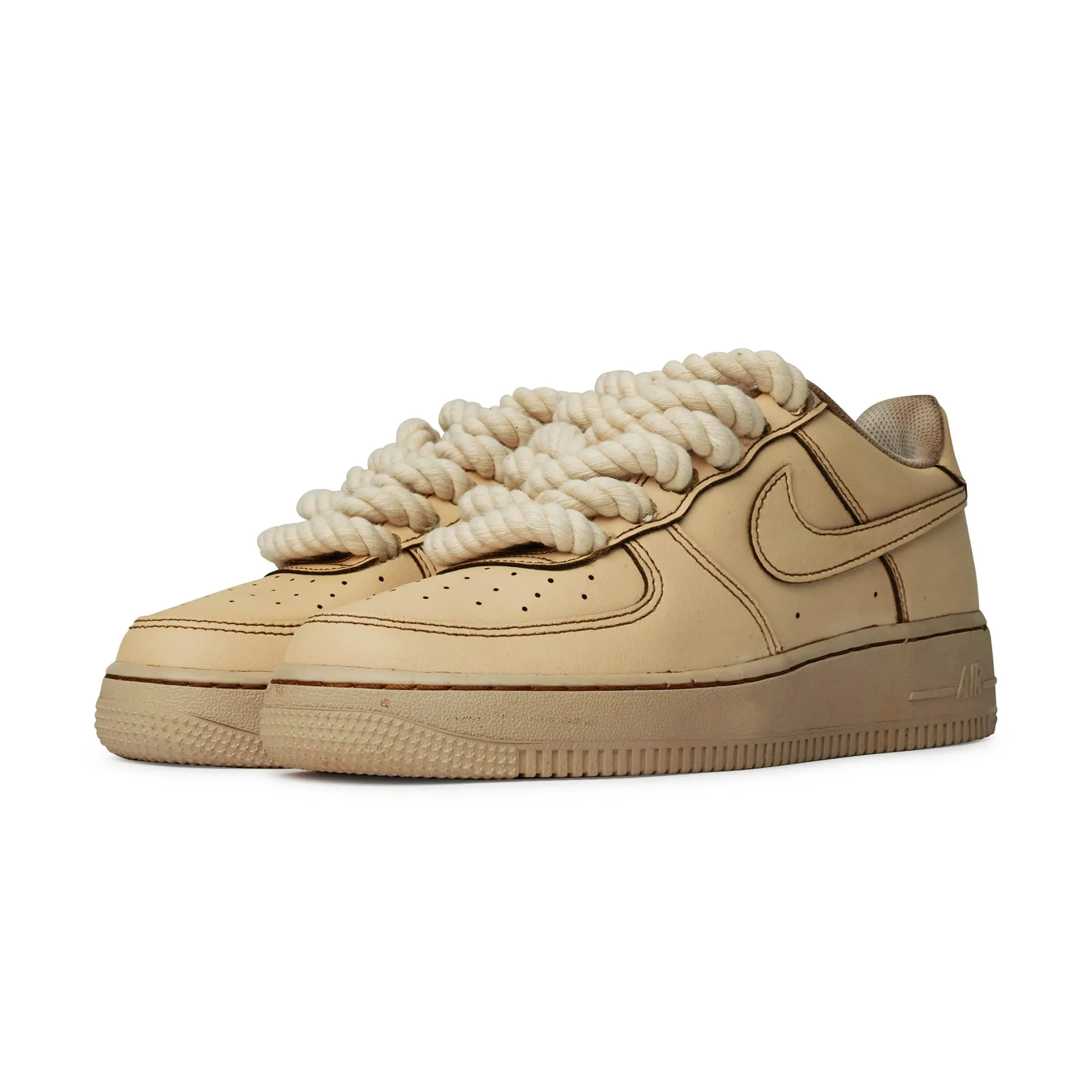 Nike Air Force 1 Low Rope Lace Coffee (GS)