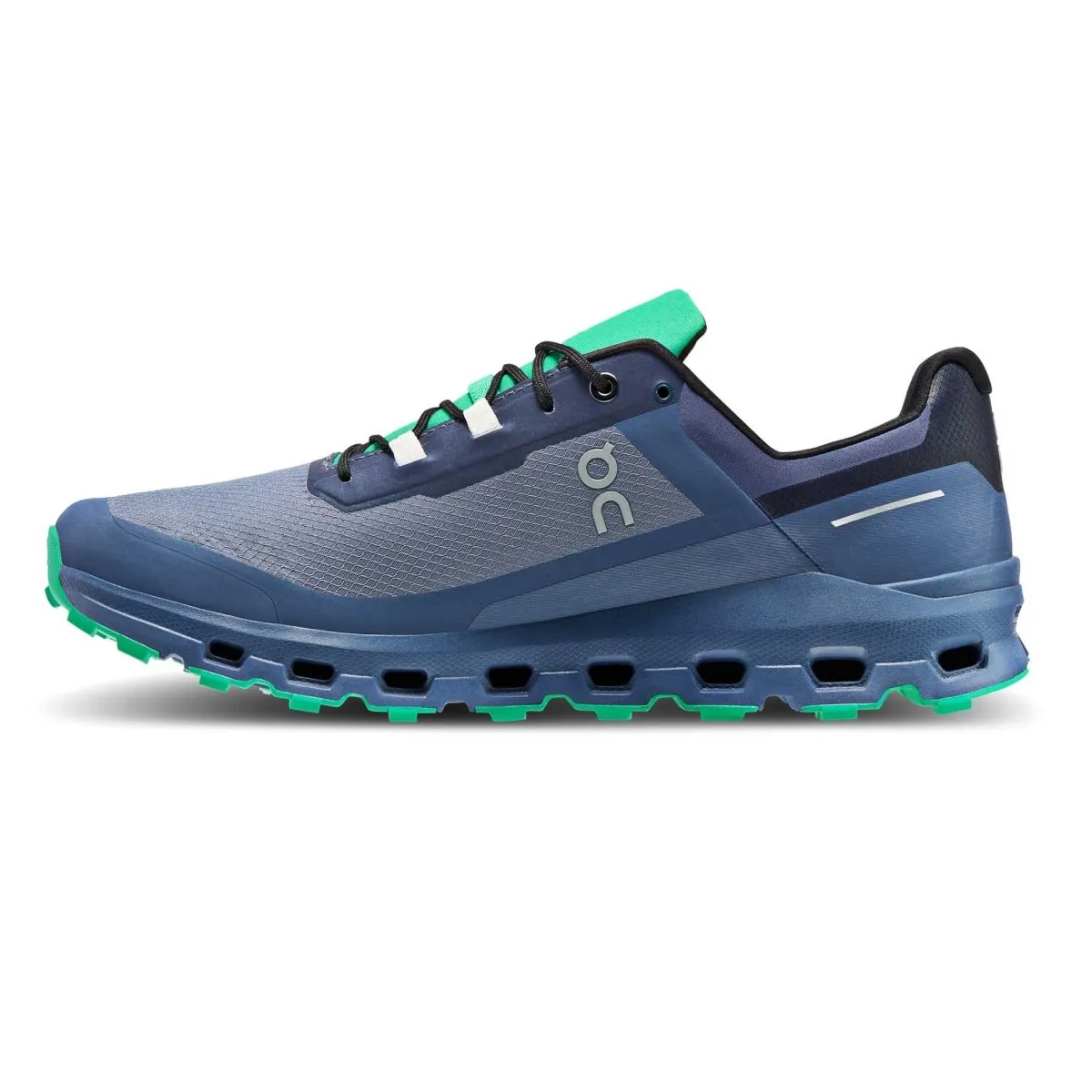 On Running Men's Cloudvista Metal/Denim Waterproof