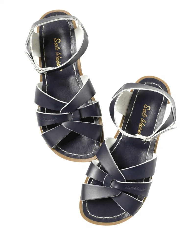 Original Salt Water Sandal in Navy for Children