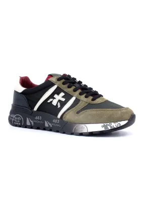 PREMIATA Sneaker Uomo Black Green LANDER-4949