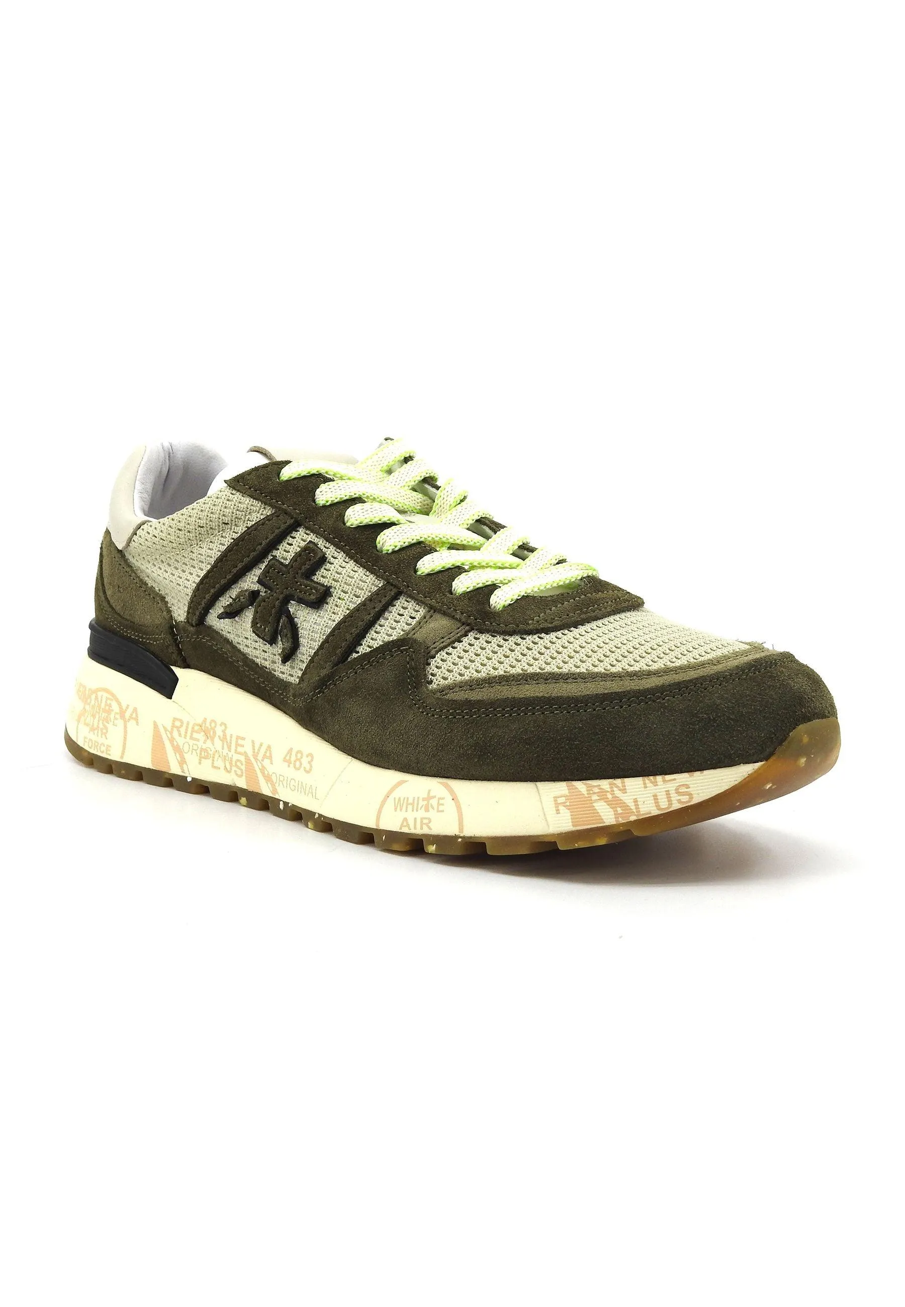 PREMIATA Sneaker Uomo Green LANDECK-6630