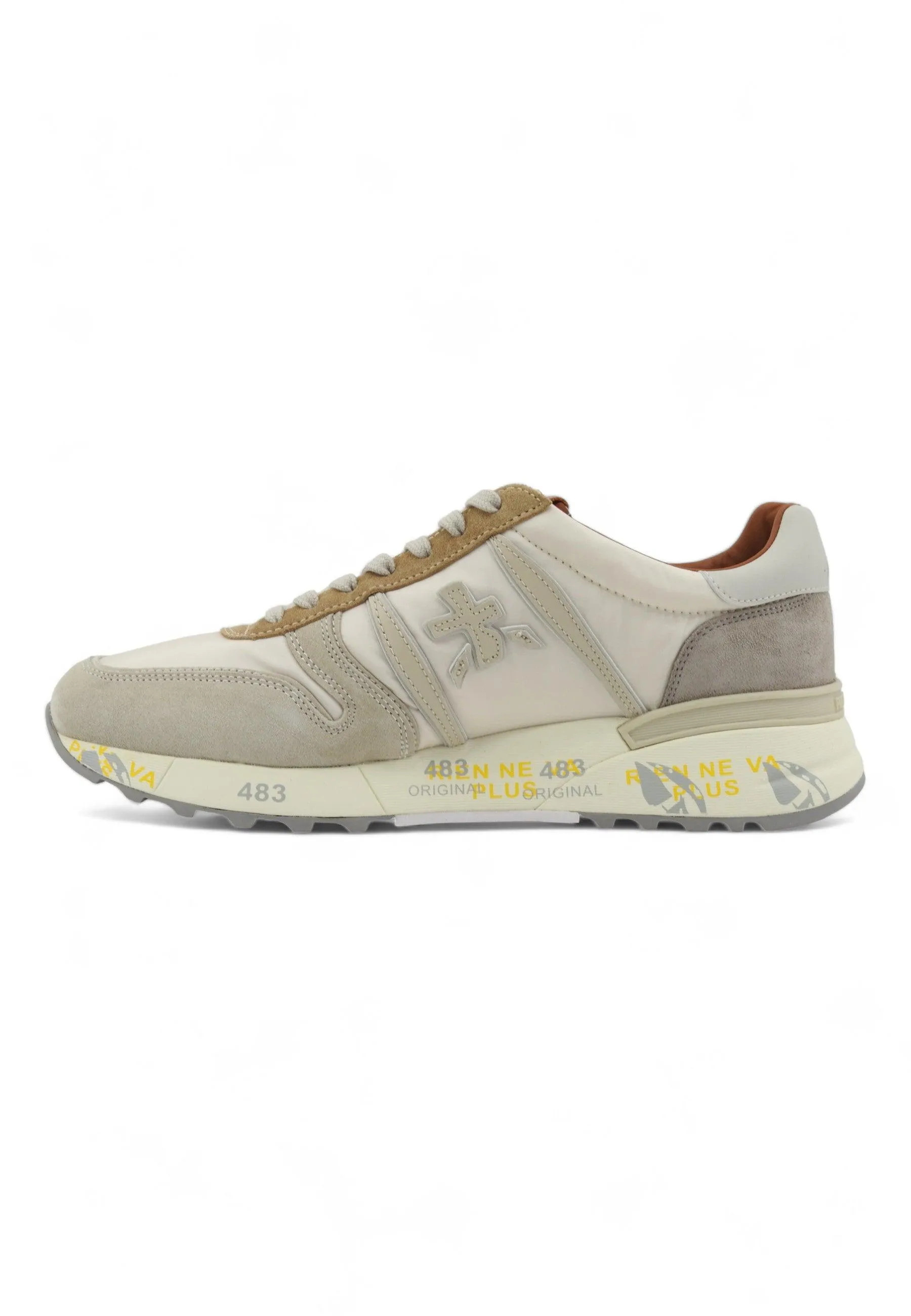 PREMIATA Sneaker Uomo Light Grey LANDER-6633