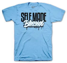 Retro 11 Legend Blue Shirt - Self Made - Blue