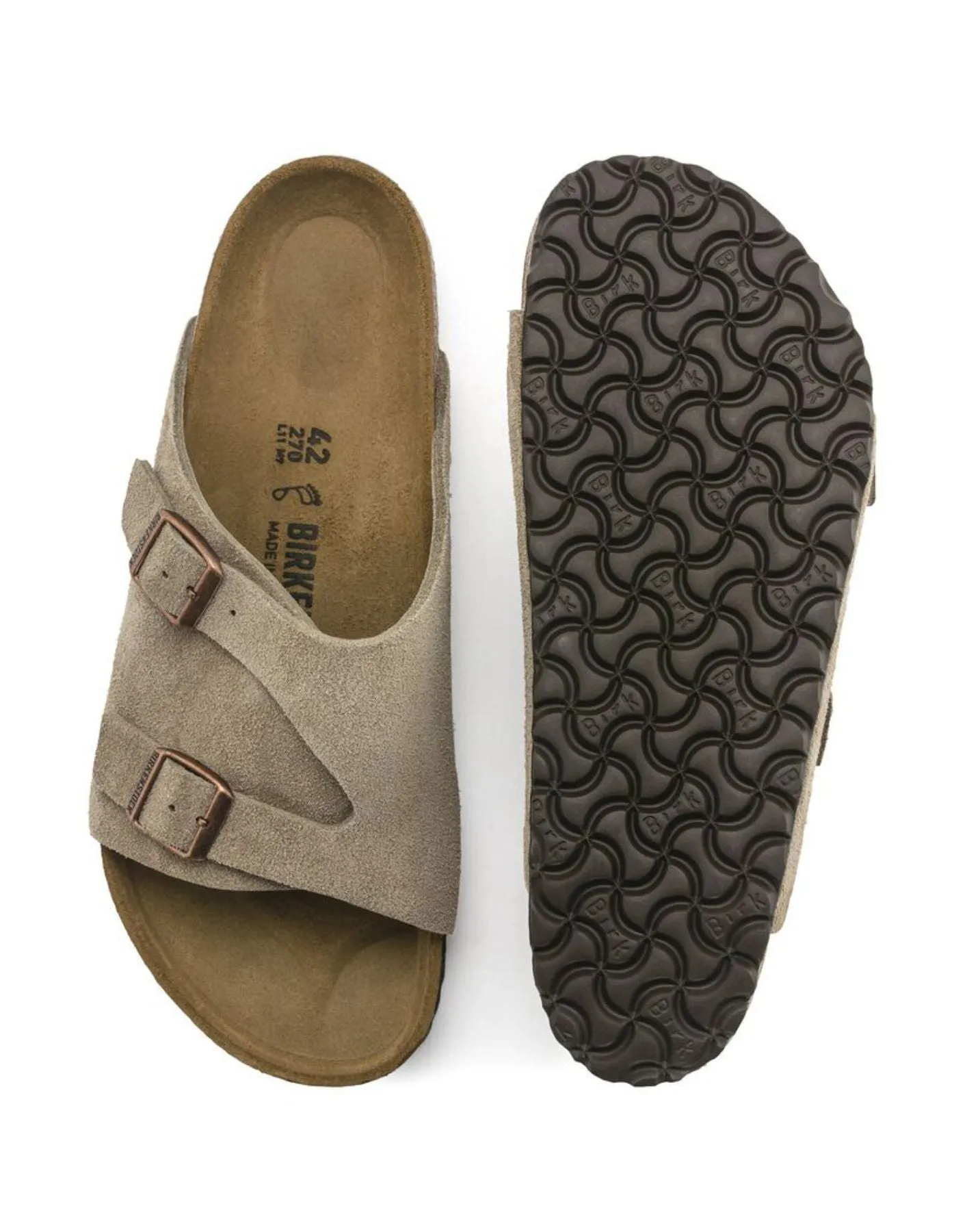 Sandal man 0050463 ZURICH TAUPE BIRKENSTOCK