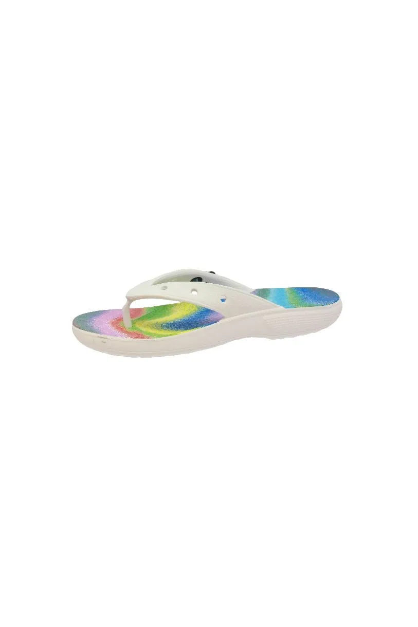 SANDALE FLIP FLOP SPRAY DYE POUR FEMME