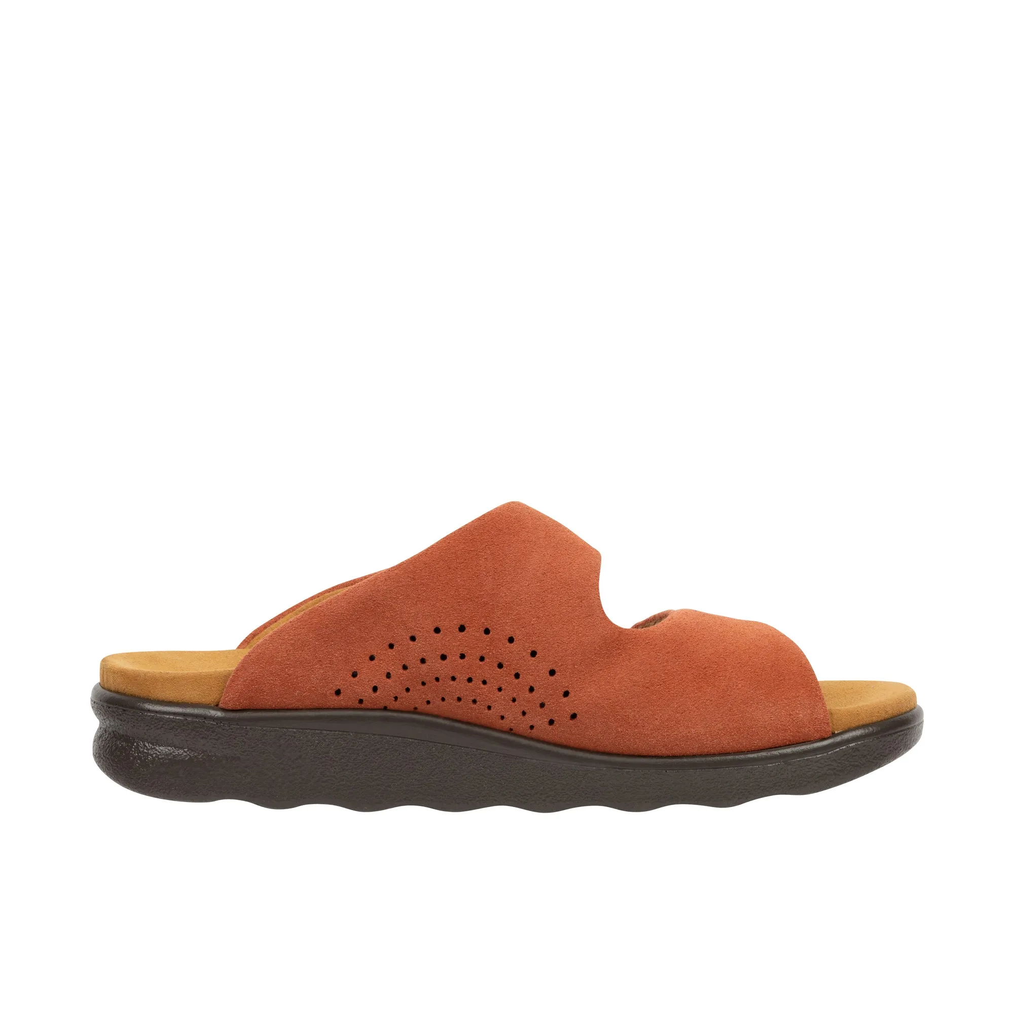 SAS Womens Cozy Sandal Rust