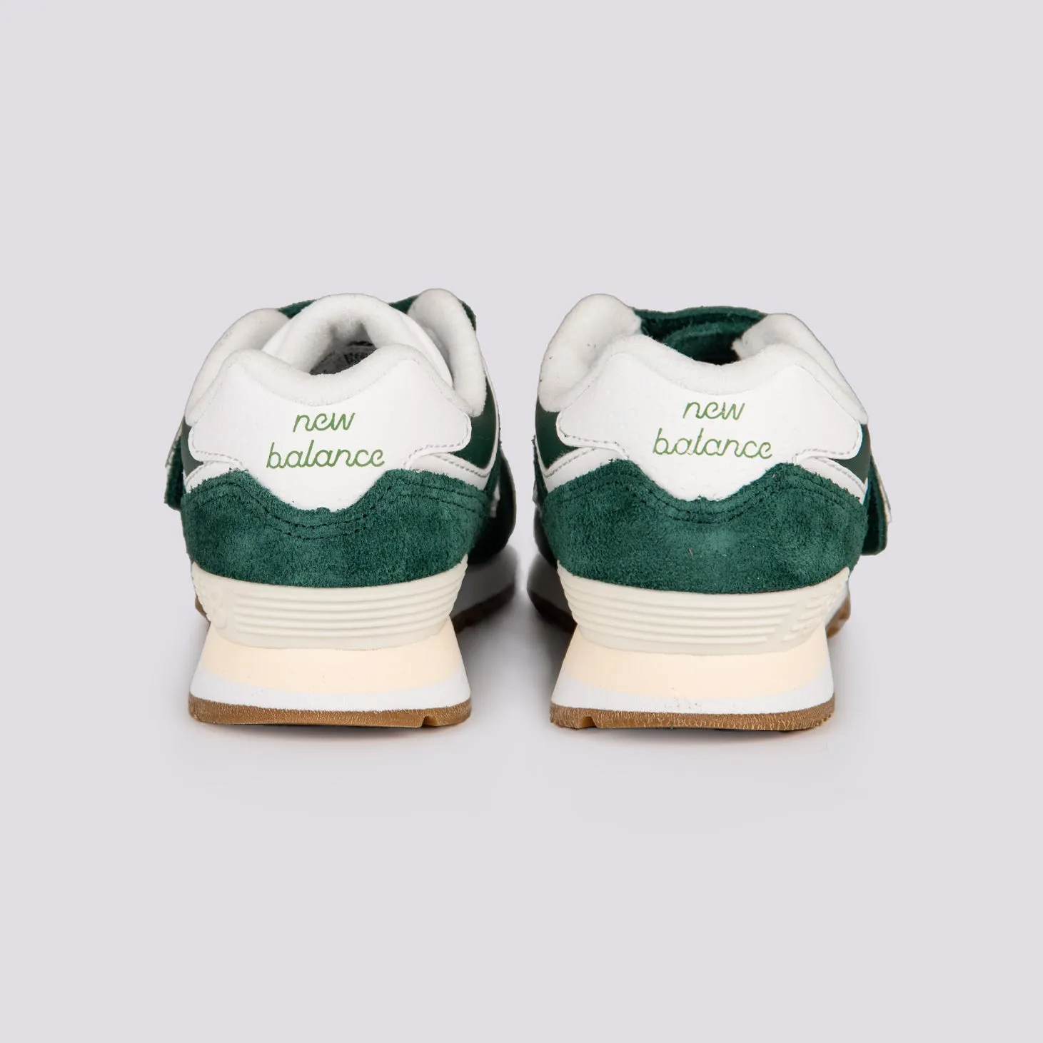 Sneaker bambino 574 hook & loop verde