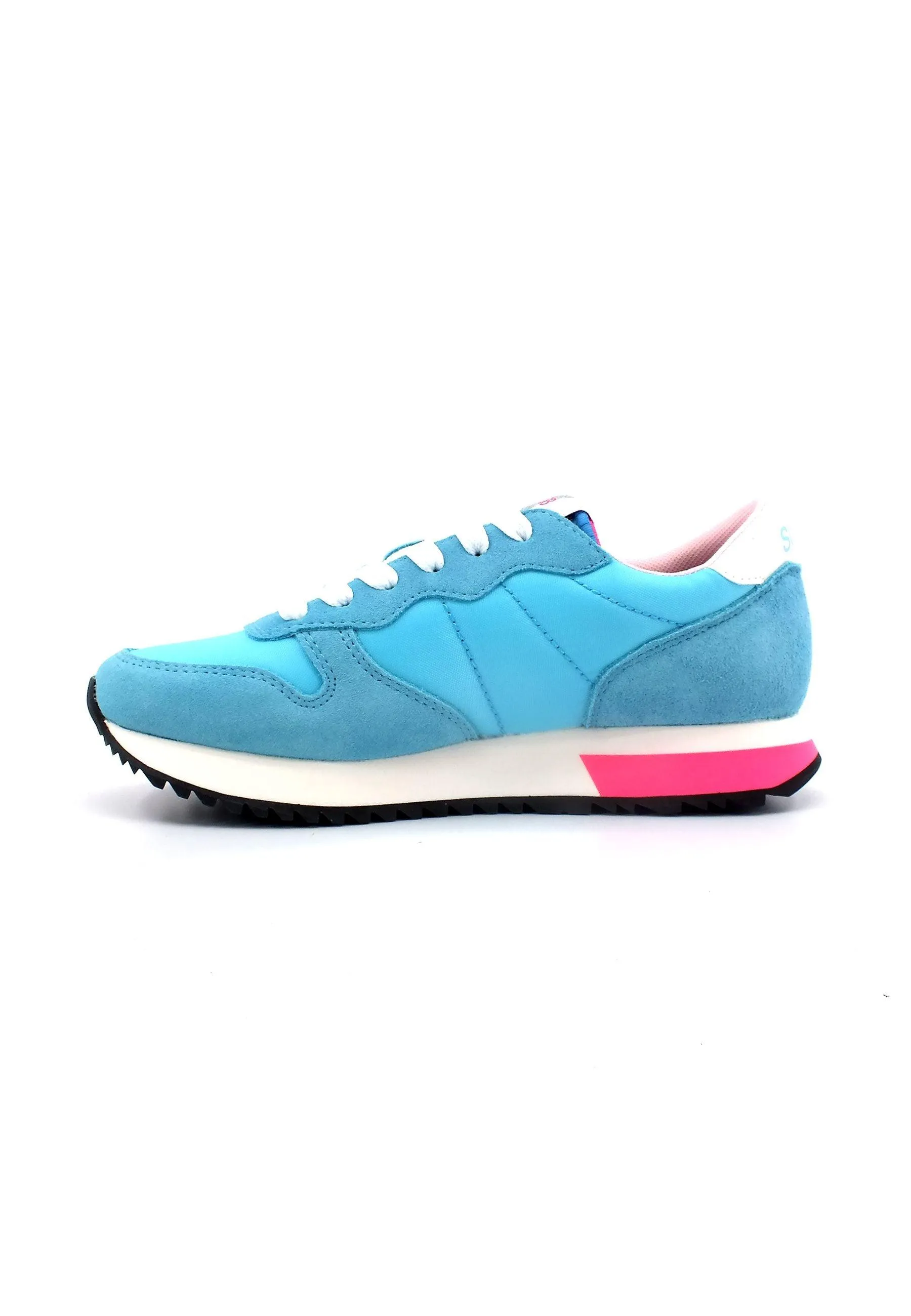 SUN68 Star Girl Solid Sneaker Donna Azzurro Z33210