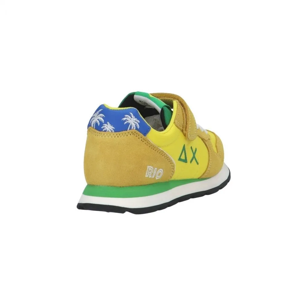 Sun68 Tom Word Tour Kid Z33305K 23 yellow boys' sneakers