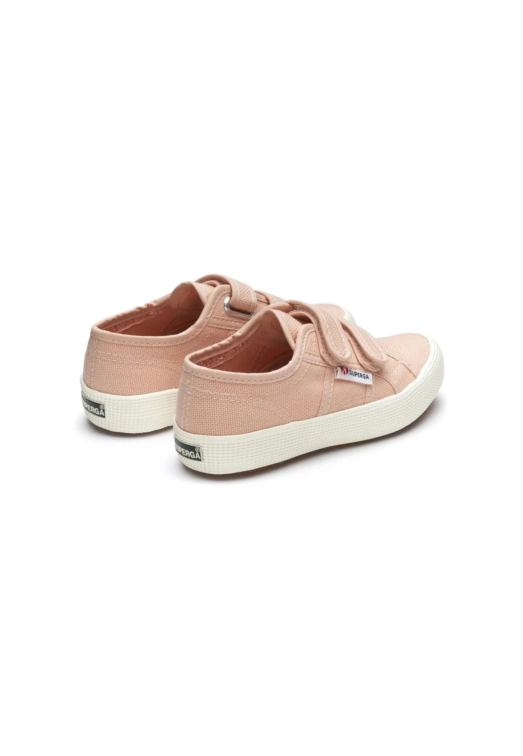 SUPERGA 2750 Kids Straps Sneaker Bimbo Pink Blush Avorio S00CCT0