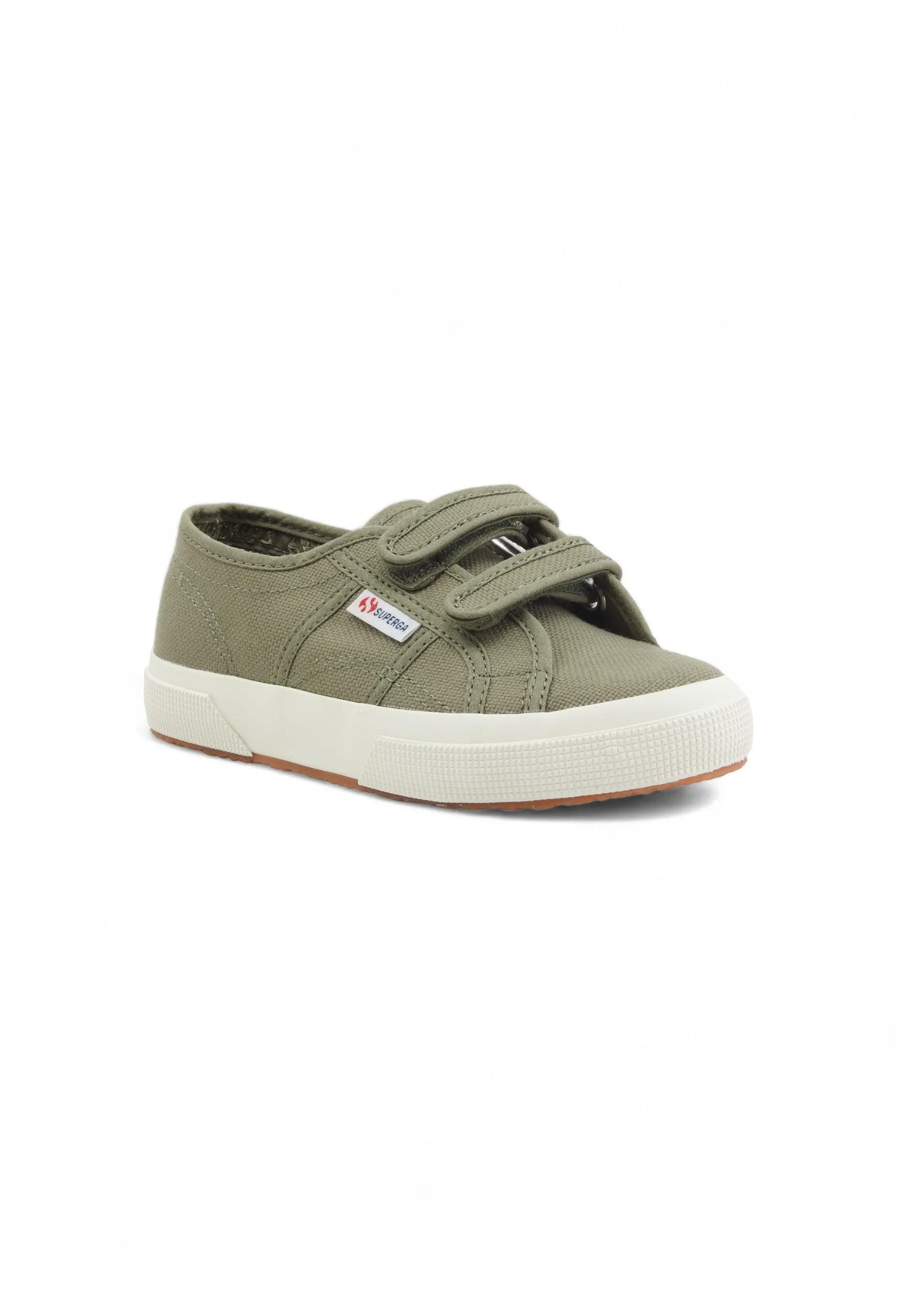 SUPERGA 2750 Sneaker Bambino Green Safari Avorio S0003E0