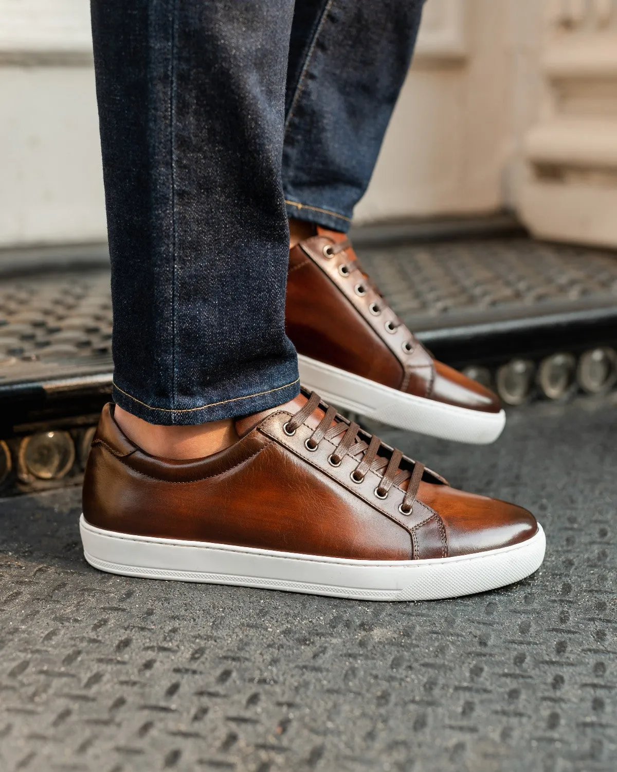 The Smith Low-Top Sneaker - Brown