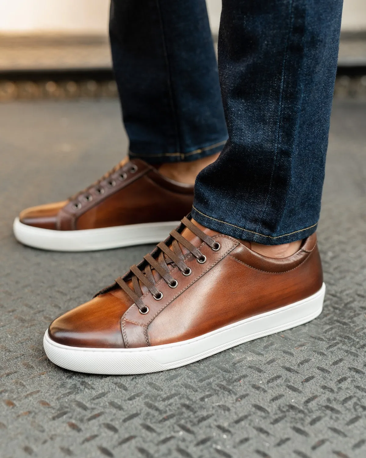 The Smith Low-Top Sneaker - Brown