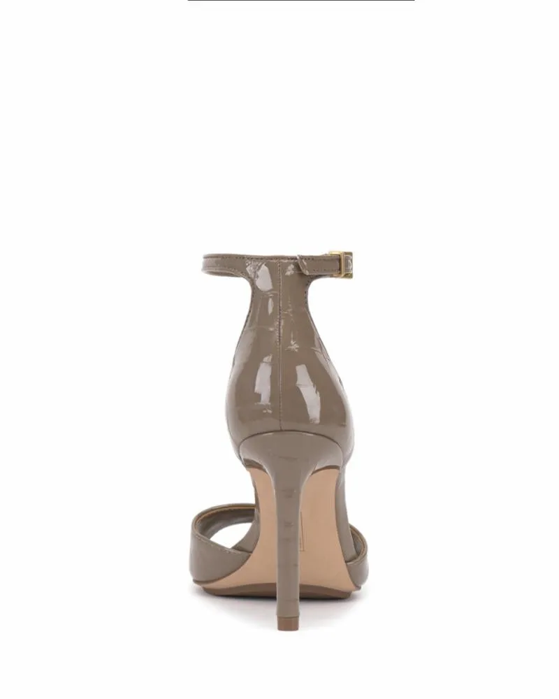 Vince Camuto ALIZA TAUPE/GLOSSY CROCO PATENT LE