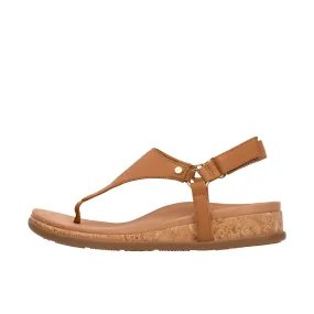 Vionic Womens Kirra II Toe Post Sling Back Sandal Camel