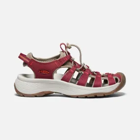 WOMEN'S ASTORIA WEST SANDAL - MERLOT/SCARLET IBIS