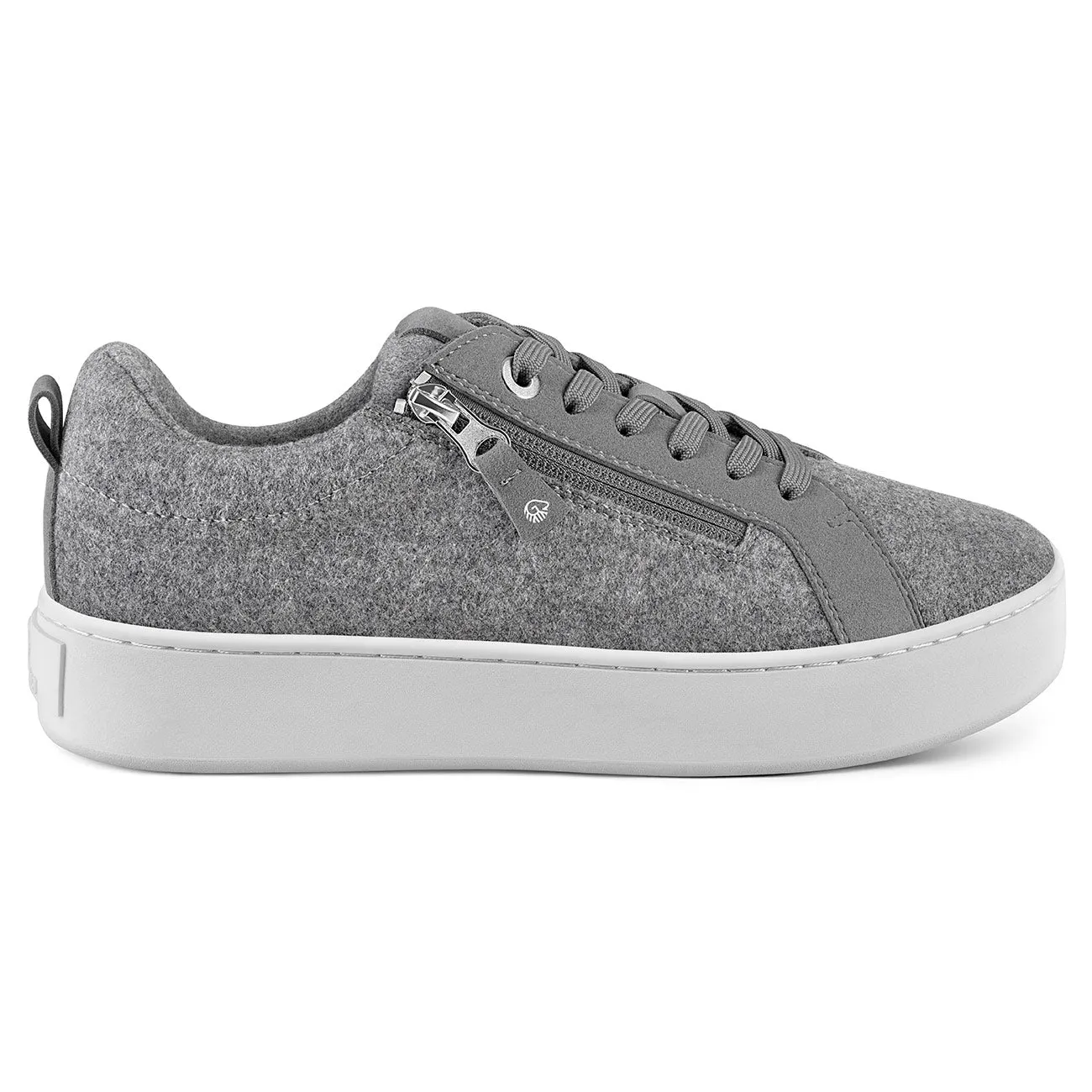 Wool Zip Sneaker